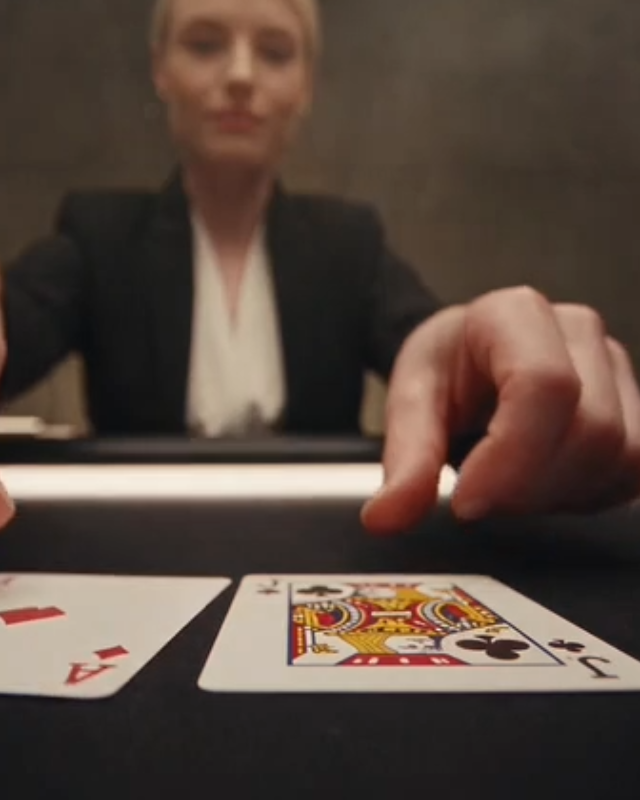 Scout blackjack table